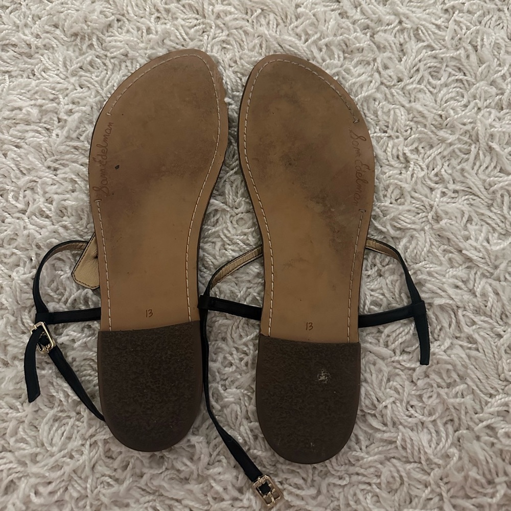 Women’s Sam Edelman Black Sandals - Picture 2 of 2